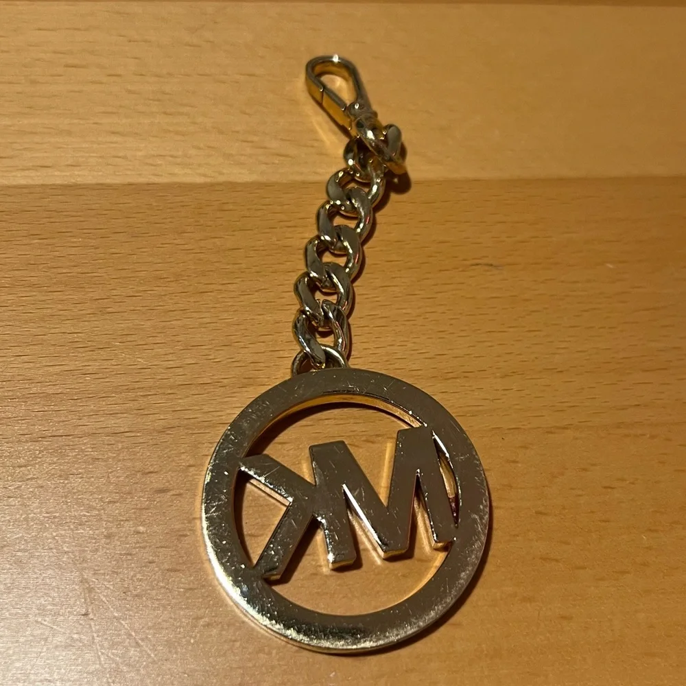 Michael Kors Gold Charm Key Holder Accessory